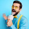 ΜΙΚΡΟΦΩΝΟ KARAOKE Hoco BK5 Cantando και Ηχείο V.5.0 Λευκό 5W με Λειτουργία Karaoke και Υποδοχή Micro SD Κάρτα