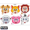ΧΑΡΤΟΝΙ ΦΩΤΟ FABI CARNIVAL ΜΑΣΚΕΣ ΖΩΩΝ 50X70 1455107