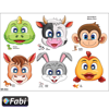 ΧΑΡΤΟΝΙ ΦΩΤΟ FABI CARNIVAL ΜΑΣΚΕΣ ΖΩΩΝ 50X70 1455107