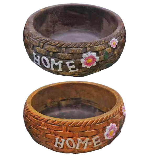 ΚΑΛΑΘΙ ΚΑΣΠΩ ΚΕΡΑΜΙΚΟ ΠΟΜΠΕ HOME Φ16x7cm 73-2001