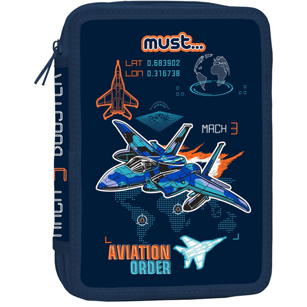 ΚΑΣΕΤΙΝΑ ΔΙΠΛΗ ΓΕΜΑΤΗ MUST 15X5X21 AVIATION ORDER