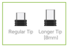 ΑΝΤΑΠΤΟΡΑΣ POWERTECH Adapter USB Type-C σε Micro USB LONG  CAB-UC043, μαύρο