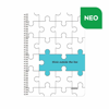 ΤΕΤΡΑΔΙΟ ΣΠΙΡΑΛ PUZZLE WIRELOCK 17X25  ΘΕΜΑΤΑ 3 ΧΑΡΤΙ 70gr 90Φ LOGIGRAF 2023