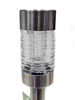 ΗΛΙΑΚΟ ΦΩΤΙΣΤΙΚΟ INOX GLASS  Φ6.2ΕΚ ΥΨΟΣ 31ΕΚ. ΚΑΙ ΒΑΣΗ 12ΕΚ. Ε-0587