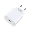 ΦΟΡΤΙΣΤΗΣ ΜΠΡΙΖΑΣ XO CE02D(EU) ΜΕ ΚΑΛΩΔΙΟ Lightning QC 3.0 18W 1x USB white