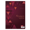 ΤΕΤΡΑΔΙΟ ΣΠ. OUTLINE Α4 4Θ 4 ΧΡΩΜΑΤΑ 120φ. 240 ΣΕΛΙΔΕΣ 322514