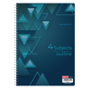 ΤΕΤΡΑΔΙΟ ΣΠ. OUTLINE Α4 4Θ 4 ΧΡΩΜΑΤΑ 120φ. 240 ΣΕΛΙΔΕΣ 322514