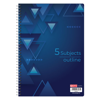 ΤΕΤΡΑΔΙΟ ΣΠ. OUTLINE Α4 5Θ 4 ΧΡΩΜΑΤΑ 150φ. 300 ΣΕΛΙΔΕΣ 322515