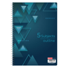 ΤΕΤΡΑΔΙΟ ΣΠ. OUTLINE Α4 5Θ 4 ΧΡΩΜΑΤΑ 150φ. 300 ΣΕΛΙΔΕΣ 322515