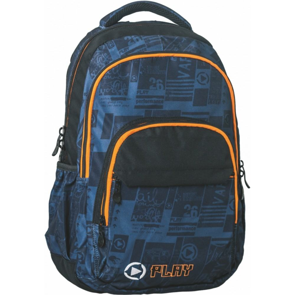 ΣΑΚΙΔΙΟ 45Χ32Χ20EK GEO, URBAN PATERN  με 3 φερμουάρ SZ-160013