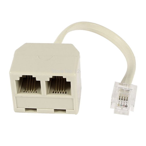 ΑΝΤΑΠΤΟΡΑΣ ΤΗΛΕΦΩΝΟΥ RJ11 ΑΡΣΕΝ. ΣΕ 2 ΘΥΛ. ADA-T001 POWERTECH