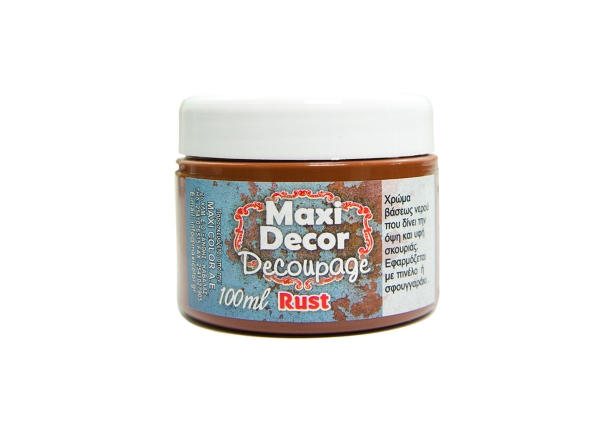 ΧΡΩΜΑ ΣΚΟΥΡΙΑΣ RUST  100ml