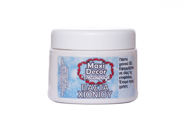 ΠΑΣΤΑ ΧΙΟΝΙΟΥ MAXI DECOR 100ml