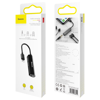 ΑΝΤΑΠΤΟΡΑΣ Iphone BASEUS καλώδιο lightning σε 2X lightning & 3.5mm CALL52-01, 12cm, μαύρο