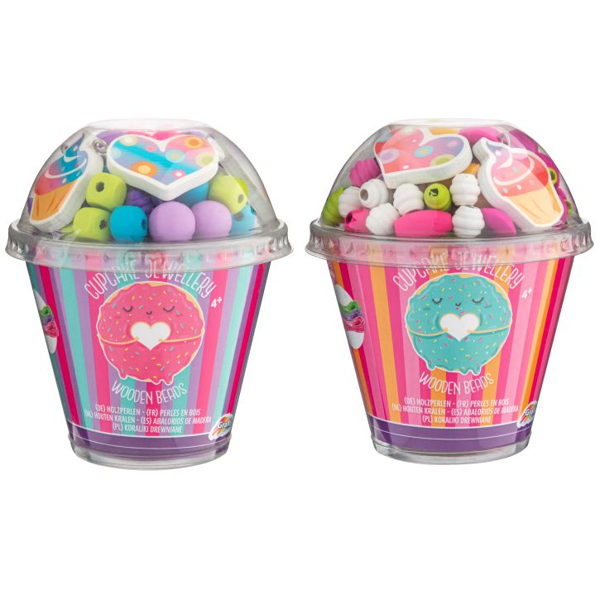 ΧΑΝΤΡΕΣ ΠΟΛΥΧΡΩΜΕΣ CUPCAKE 2 ΣΧΕΔΙΑ