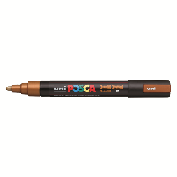 ΜΑΡΚΑΔΟΡΟΣ UNI POSCA PC-5Μ 1.8-2.5mm METALIC BRONZE