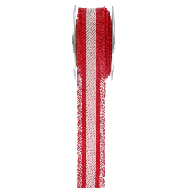 ΚΟΡΔΕΛΑ ΣΑΤΕΝ ΔΙΠΛΗΣ 1cm X 50m  ΛΕΥΚΟ No015010-1