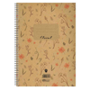 ΤΕΤΡΑΔΙΟ ΣΠΙΡΑΛ MONO SALKO FLORAL 21X29 60Φ-120σελ. ΘΕΜΑΤΑ 2 6447