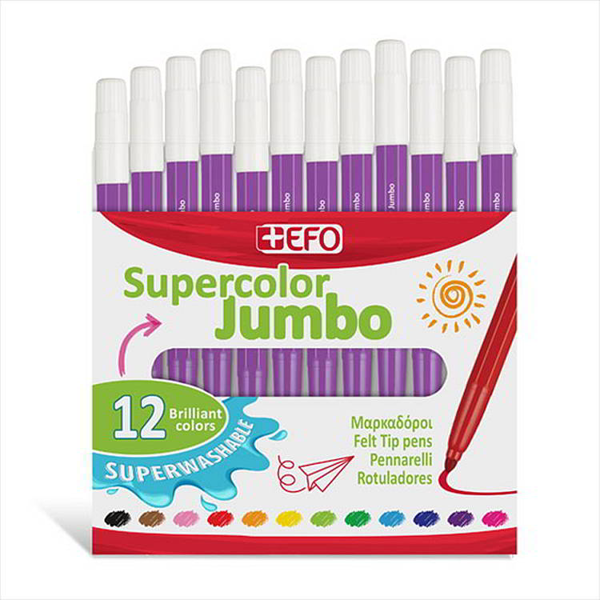 ΜΑΡΚΑΔΟΡΟΙ ΜΟΝΟΧΡΩΜΙΕΣ EFO JUMBO 1 TEM ΜΩΒ 390309