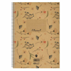 ΤΕΤΡΑΔΙΟ ΣΠΙΡΑΛ MONO SALKO FLORAL 17X25 90Φ ΘΕΜΑΤΑ 3 6443