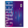 ΤΕΤΡΑΔΙΟ ΣΠΙΡΑΛ SALKO CYBER  17X25 60Φ*120σελ. ΘΕΜΑΤΑ 2