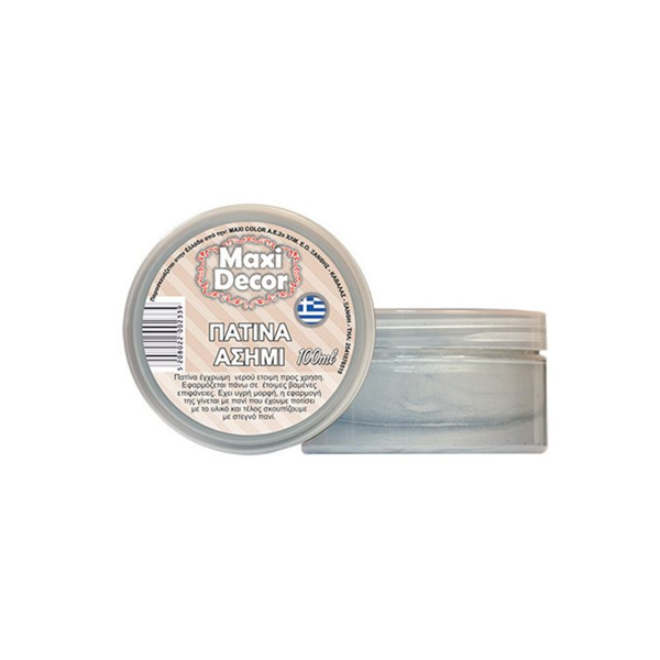 ΠΑΤΙΝΑ ΝΕΡΟΥ MAXI DECOR ΑΣΗΜΙ BAZO 100ml 253864