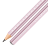 ΜΟΛΥΒΙ FABER CASTEL JUMBO SPARKLE ΡΟΖ ΜΕΤΑΛΛΙΚΟ Β 111661