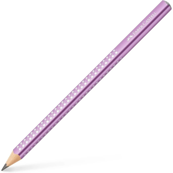 ΜΟΛΥΒΙ FABER CASTEL JUMBO SPARKLE ΒΙΟΛΕ ΜΕΤΑΛΛΙΚΟ Β 111663