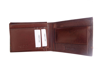 ΠΟΡΤΟΦΟΛΙ ΑΝΔΡΙΚΟ ΓΝΗΣΙΟ ΔΕΡΜΑ LUXUS 4371 12.50X2.00X9.50cm  ΜΑΥΡΟ-KAΦΕ