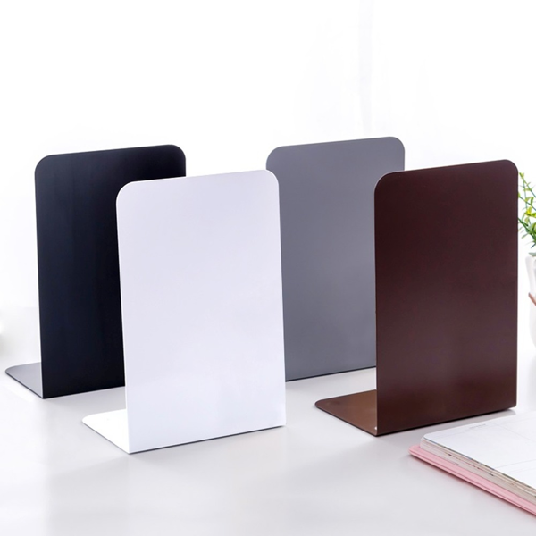 ΒΙΒΛΙΟΣΤΑΤΗΣ ΜΕΤΑΛΛΙΚΟΣ FOSKA 13x10x21cm (ΠΒΥ) ΣΕΤ 2 ΤΕΜΑΧΙΑ ΔΙΑΦΟΡΑ ΧΡΩΜΑΤΑ