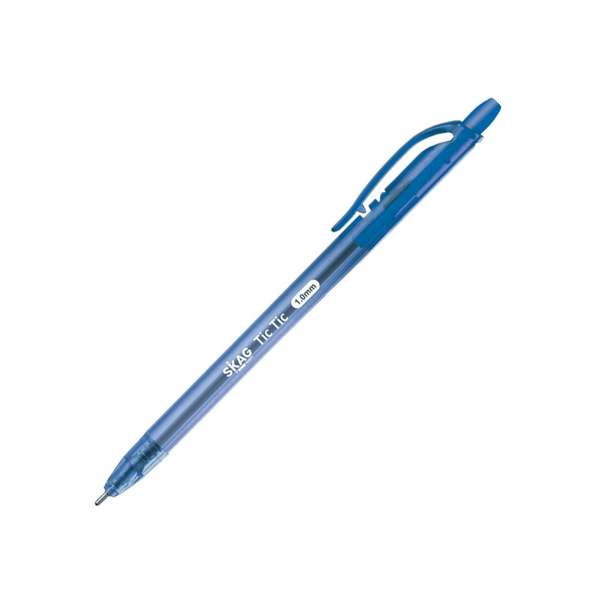 ΣΤΥΛΟ SKAG TIC-TIC  ΜΠΛΕ ΧΡΩΜΑ  ΓΡΑΦΗ 0.7mm Νο 300162