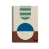 ΤΕΤΡΑΔΙΟ ΣΠΙΡΑΛ SKAG BAUHAUS 17X25 60Φ*120σελ. ΘΕΜΑΤΑ 2