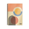 ΤΕΤΡΑΔΙΟ ΣΠΙΡΑΛ SKAG BAUHAUS 17X25 60Φ*120σελ. ΘΕΜΑΤΑ 2