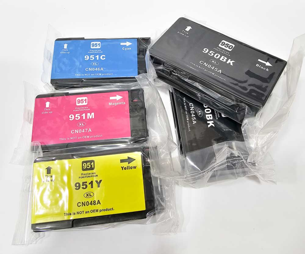 ΜΕΛΑΝΗ HP 2*950XL BLACK KAI  1*951C/M/Y ΣΥΜΒΑΤΗ