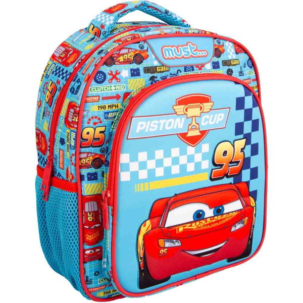 ΤΣΑΝΤΑ ΠΛΑΤΗΣ ΝΗΠΙΟΥ 27Χ10Χ31 2ΘΗΚΕΣ CARS PISTON CUP