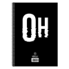ΤΕΤΡΑΔΙΟ ΣΠΙΡΑΛ MONO SALKO OH-NO! 21X29 60Φ-120σελ. ΘΕΜΑΤΑ 2 5527