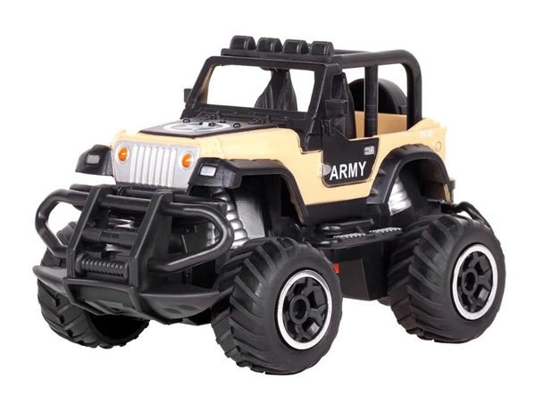 ΤΖΙΠ ΤΗΛΕΚΑΤ. REBEL Army ZAB0111, 1:43, 2WD, 10km/h 137 x 86 x 87mm