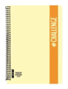 ΤΕΤΡΑΔΙΟ ΣΠΙΡΑΛ CHALLENGE PASTEL 17Χ25 2Θ ΡΙΓΕ 60Φ 70GR 36853