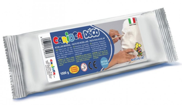 ΠΗΛΟΣ CARIOCA DECO 1000gr ΛΕΥΚΟ 30997-31