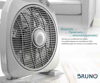 ΑΝΕΜΙΣΤΗΡΑΣ BRUNO ανεμιστήρας Box Fan BRN-0184, επιτραπέζιος/δαπέδου, 38W 32cm, γκρ