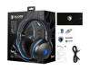 ΑΚΟΥΣΤΙΚΑ SADES Gaming Headset Fpower SA-717-BL, multiplatform, 3.5mm