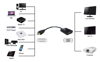 ΑΝΤΑΠΤΟΡΑΣ ΕΙΚΟΝΑΣ POWERTECH HDMI σε VGA (F) PTH-023, 1920x1200p, μαύρο