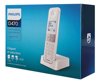 ΤΗΛΕΦΩΝΟ ΑΣΥΡΜΑΤΟ PHILIPS D470 ΛΕΥΚΟ ΕΛΛΗΝΙΚΟ ΜΕΝΟΥ