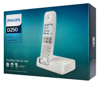 ΤΗΛΕΦΩΝΟ ΑΣΥΡΜΑΤΟ PHILIPS D250 ΛΕΥΚΟ ,ΑΝΟΙΧΤΗ ΑΚΡΟΑΣΗ, ΕΛΛΗΝΙΚΟ ΜΕΝΟΥ,