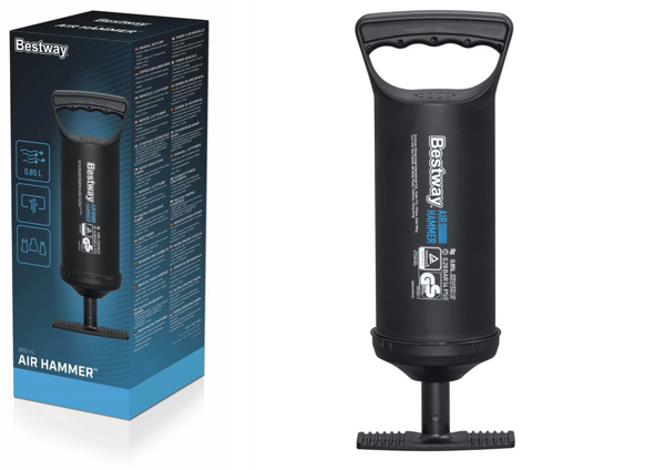 ΤΡΟΜΠΑ ΠΟΔΟΚΙΝΗΤΗ bestway 11x32εκ. 0.85lt 4psi  N62003 ΚΑΘΕΤΗ