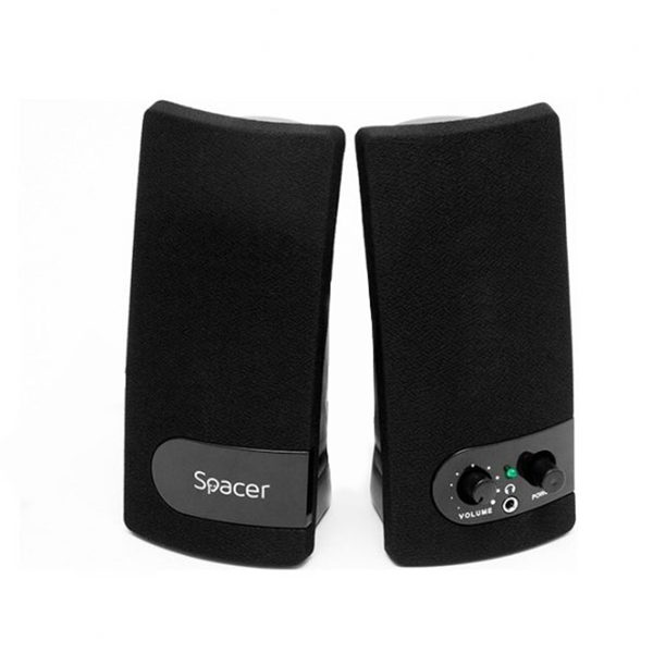 ΗΧΕΙΑ SPACER SPB-216  BLACK USB 2.0 2X3WRMS POWER USB 5V
