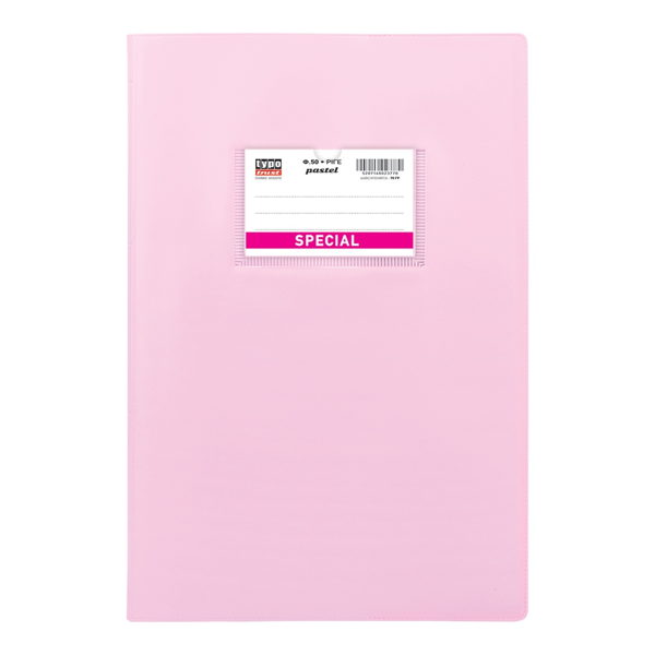 ΤΕΤΡΑΔΙΟ ΕΞΗΓΗΣΗ SPECIAL 17Χ25 ΡΙΓΕ 80Φ PASTEL ΡΟΖ 4409