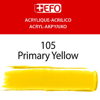 ΑΚΡΥΛΙΚΟ ΧΡΩΜΑ EFO 120ml PRIMARY YELLOW ΚΙΤΡΙΝΟ σωληνάριο 389105
