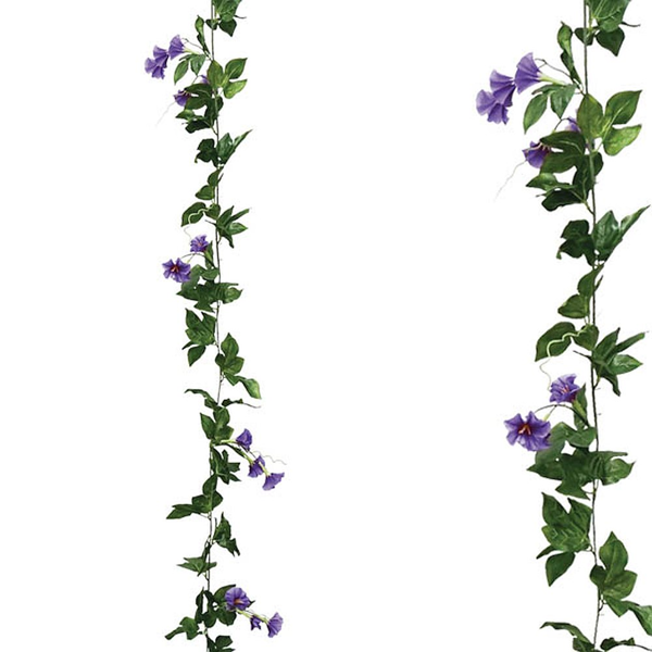 ΓΙΡΛΑΝΤΑ ΠΕΤΟΥΝΙΑ ΜΩΒ Y220cm.  - ΥΨΟΣ 220cm 18032-4