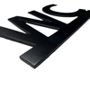 ΕΠΙΓΡΑΦΗ ΠΙΝΑΚΙΔΑ PVC ΧΟΝΔΡΟ  ΣΗΜΑ WC  9.5Χ16cm